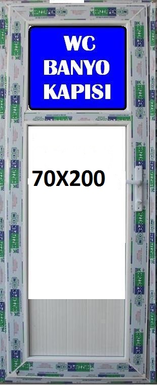 70 X 200 PVC WC KAPISI